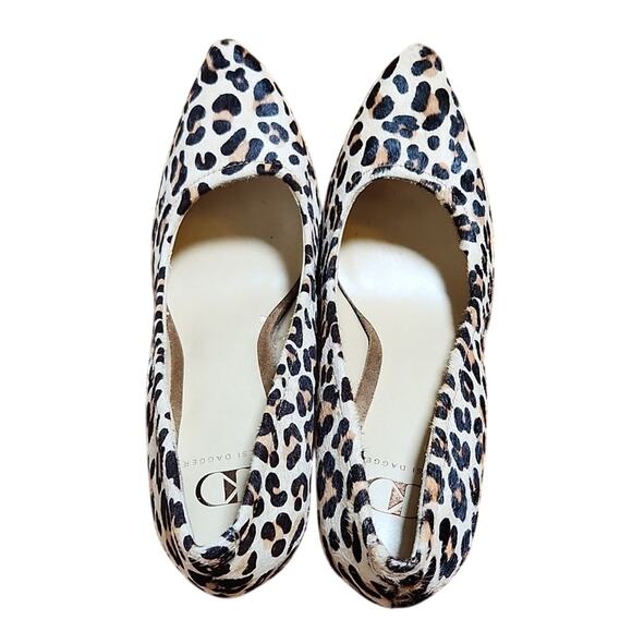 KELSI DAGGER Leopard Print Platform Heels, Size 8 - Picture 3 of 12